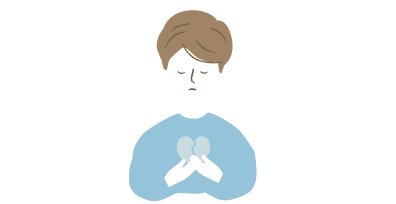 こころと体のことのイラスト